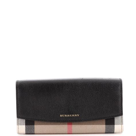 burberry porter continental wallet|Burberry checkbook cover.